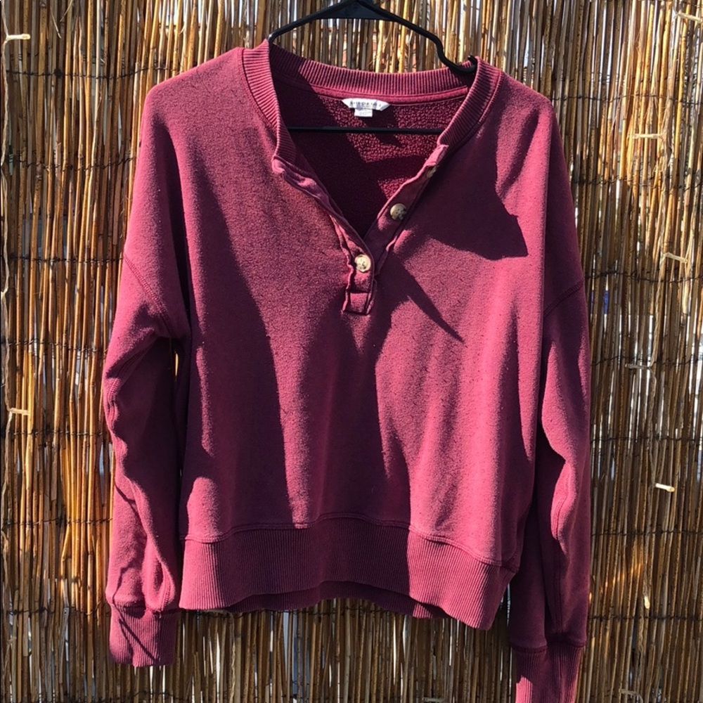 American eagle semi-crop sweater